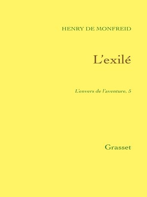 cover image of L'exilé